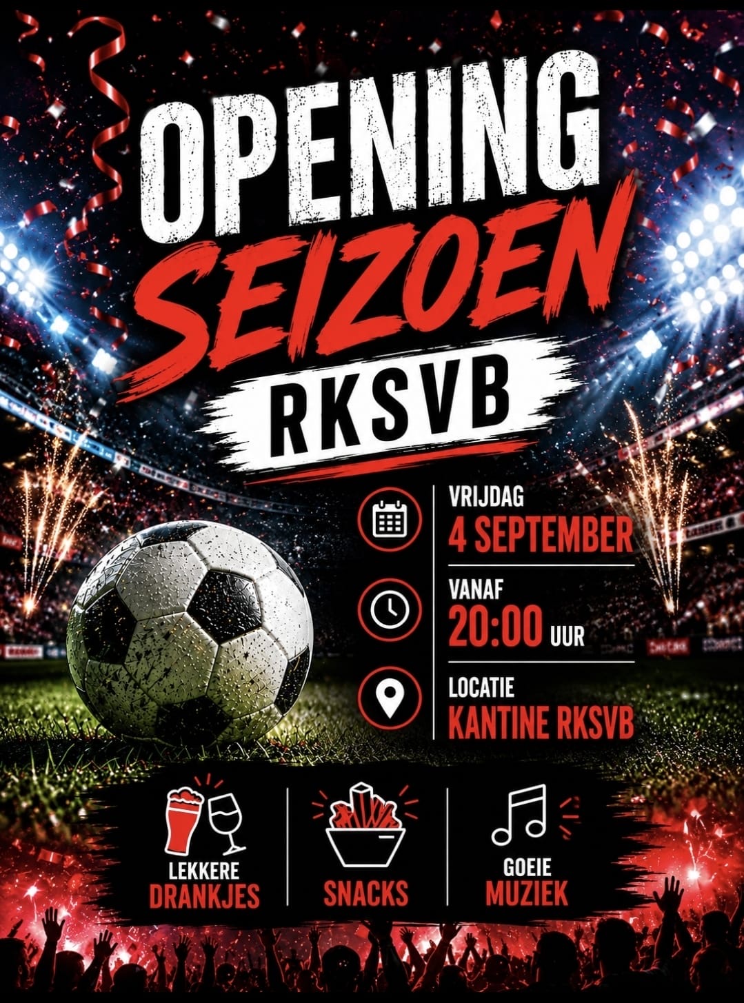 ⚽️ De zomerstop is weer voorbij ⚽️