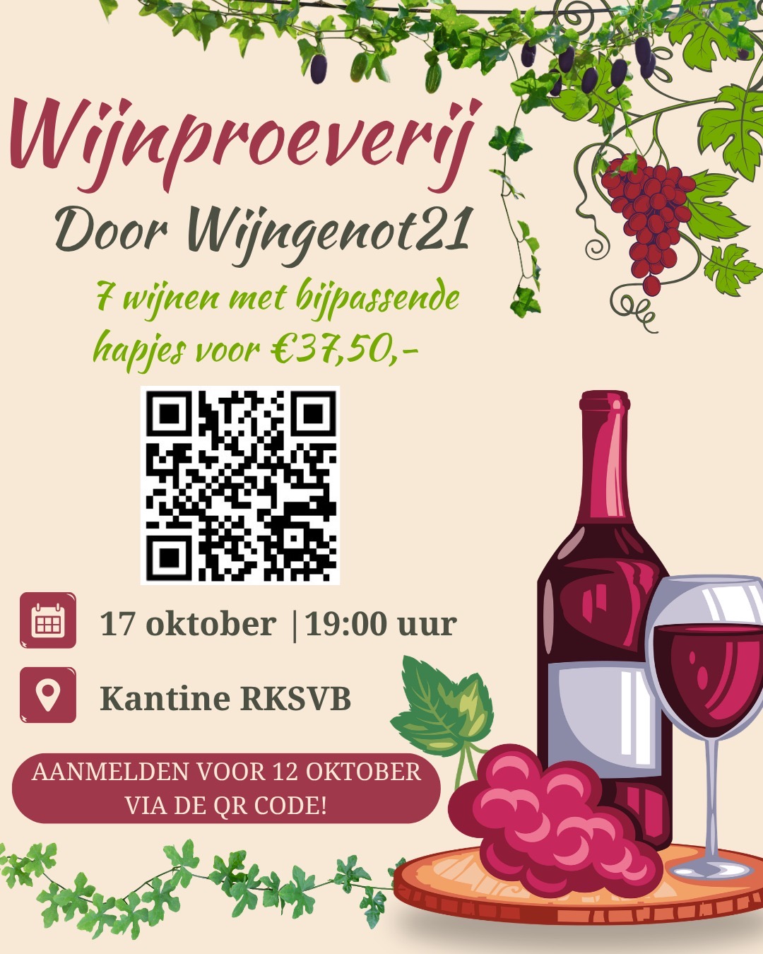 ⚽️🍷 WIJNPROEVERIJ RKSVB DOOR WIJNGENOT 21 ⚽️🍷